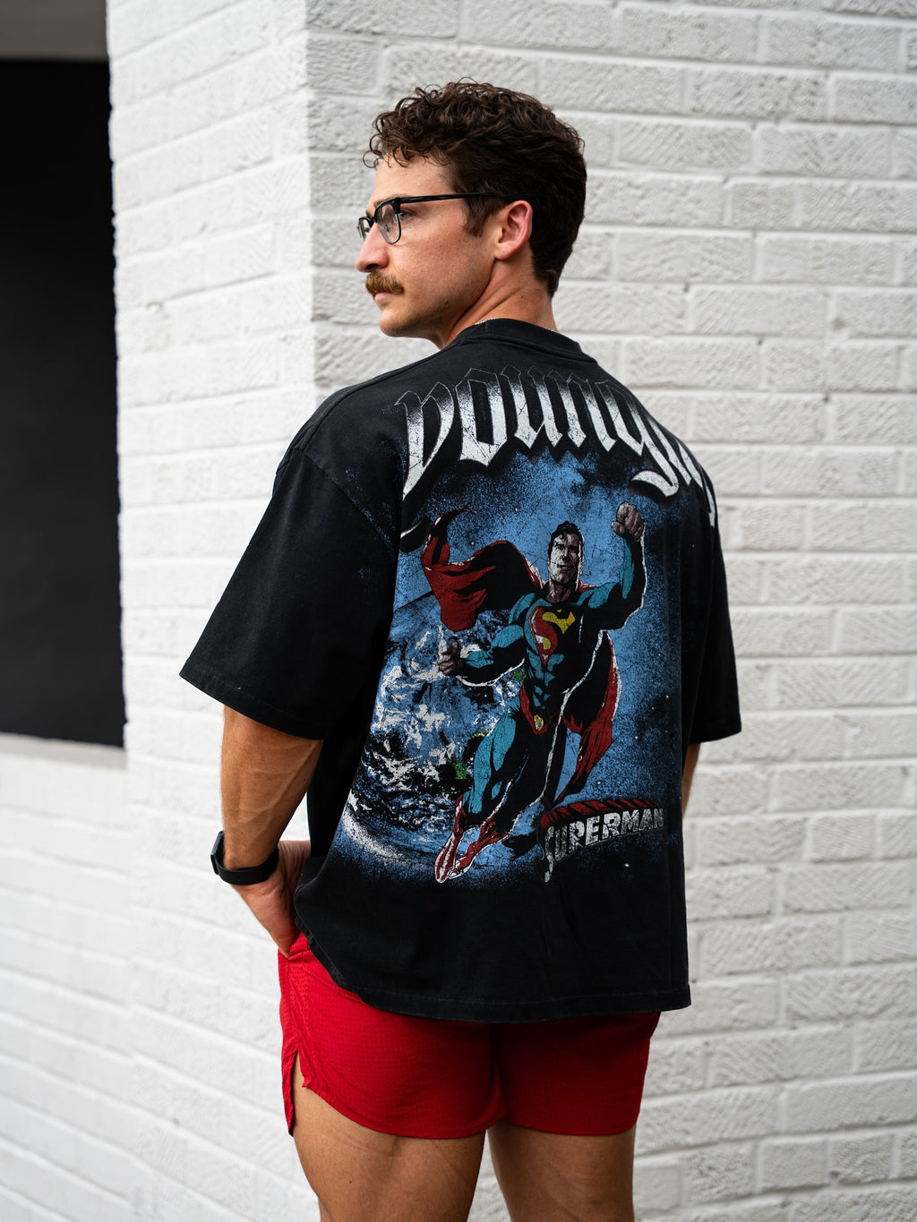 Oversized Graphic Hero Tee