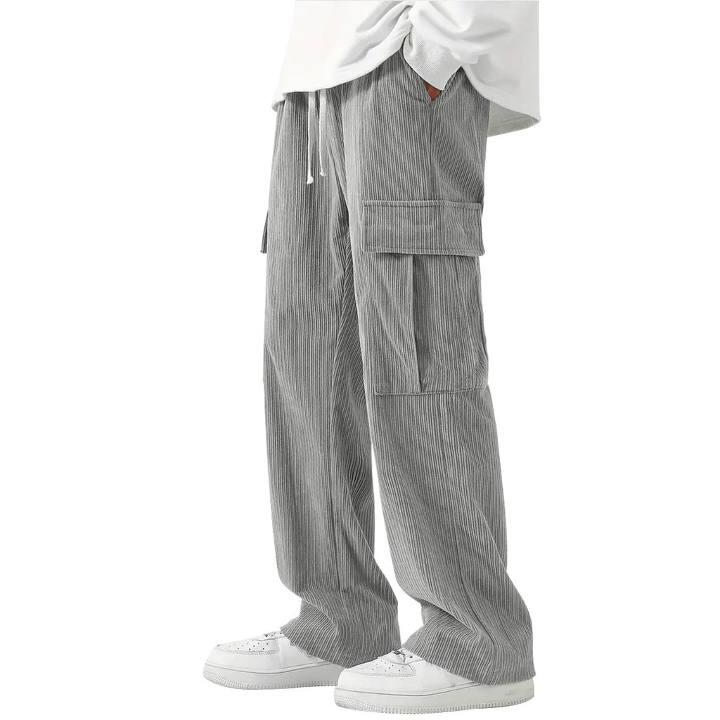 Corduroy Cargo Trousers