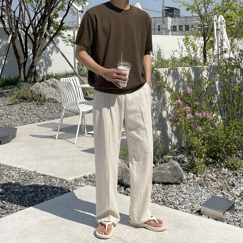 Casual Linen Trousers