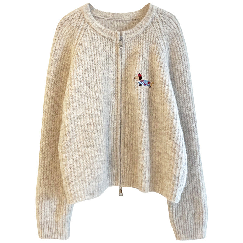 Knitted Cardigan Sweater