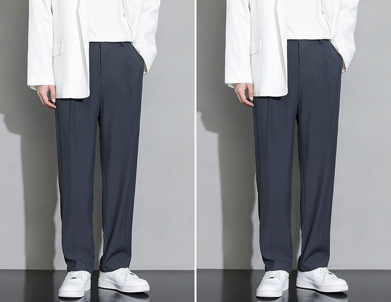 Relaxed Fit Drape Trousers