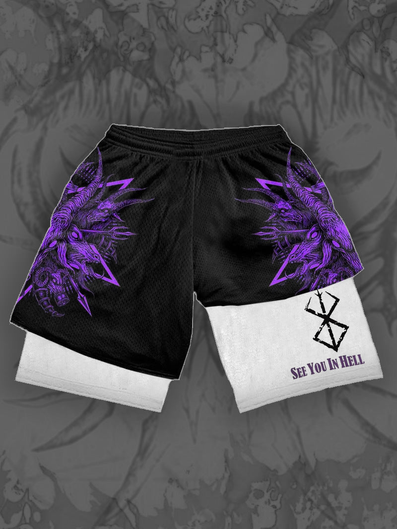 Layered Performance Shorts