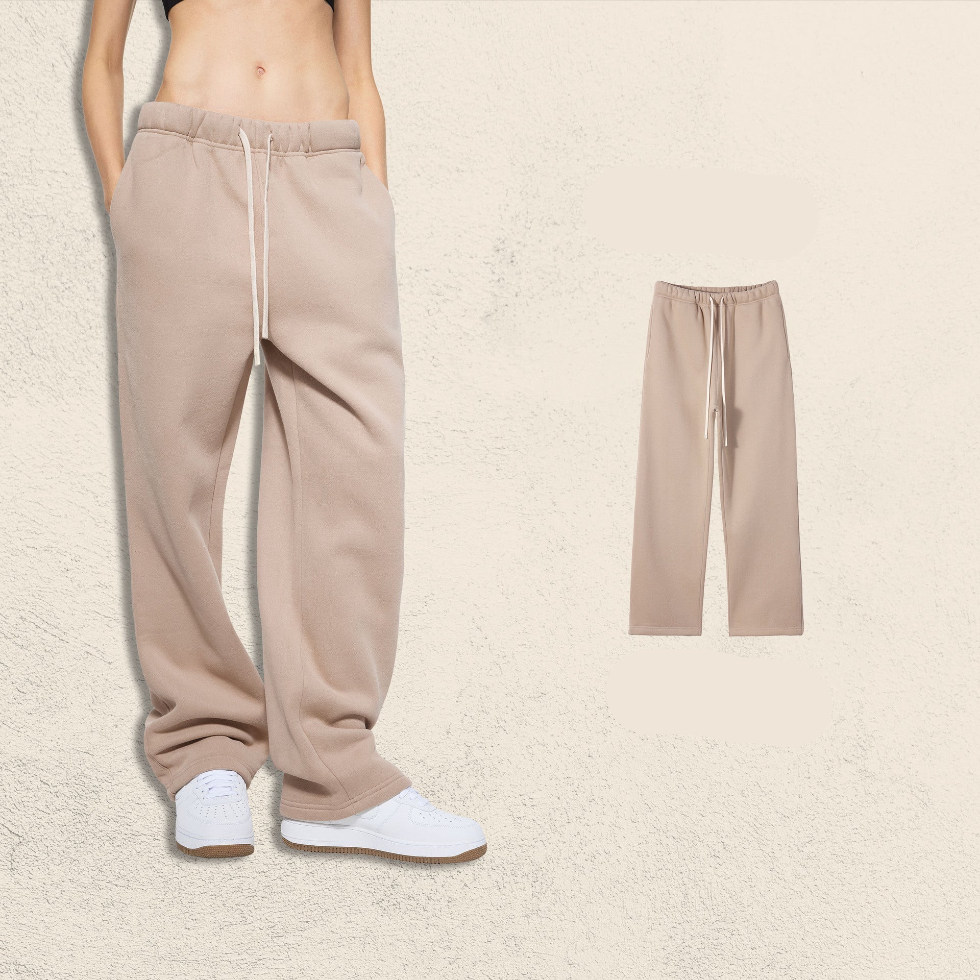 American Style Straight-Leg Sweatpants