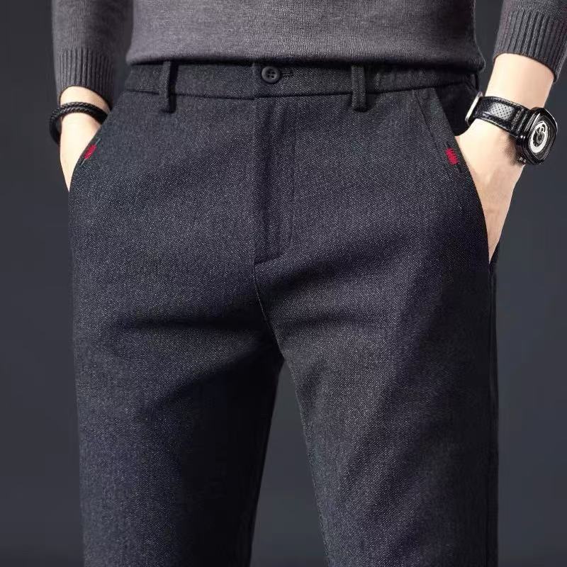 Thick Casual Trousers