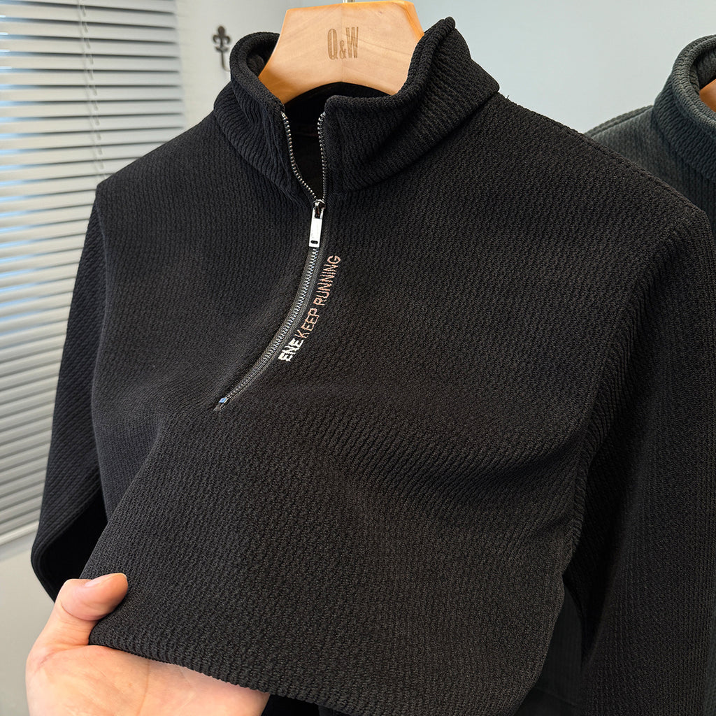 Half-Zip Knit Pullover