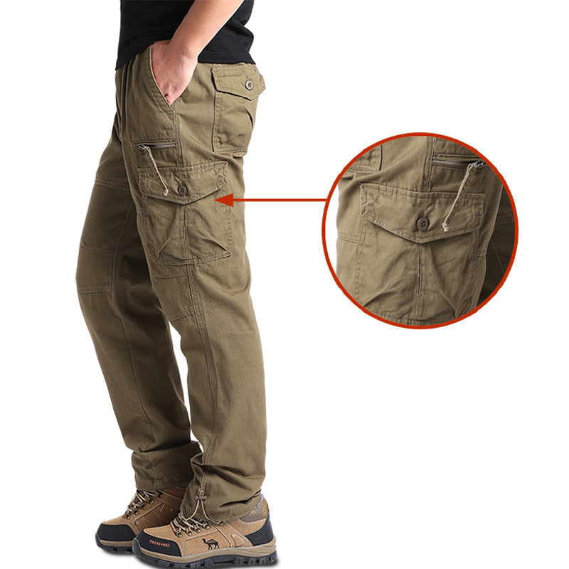 Men's Durable Multi-Pocket Cargo Pants