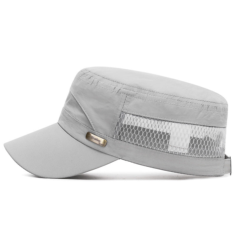 Men’s Breathable Mesh Military Cap