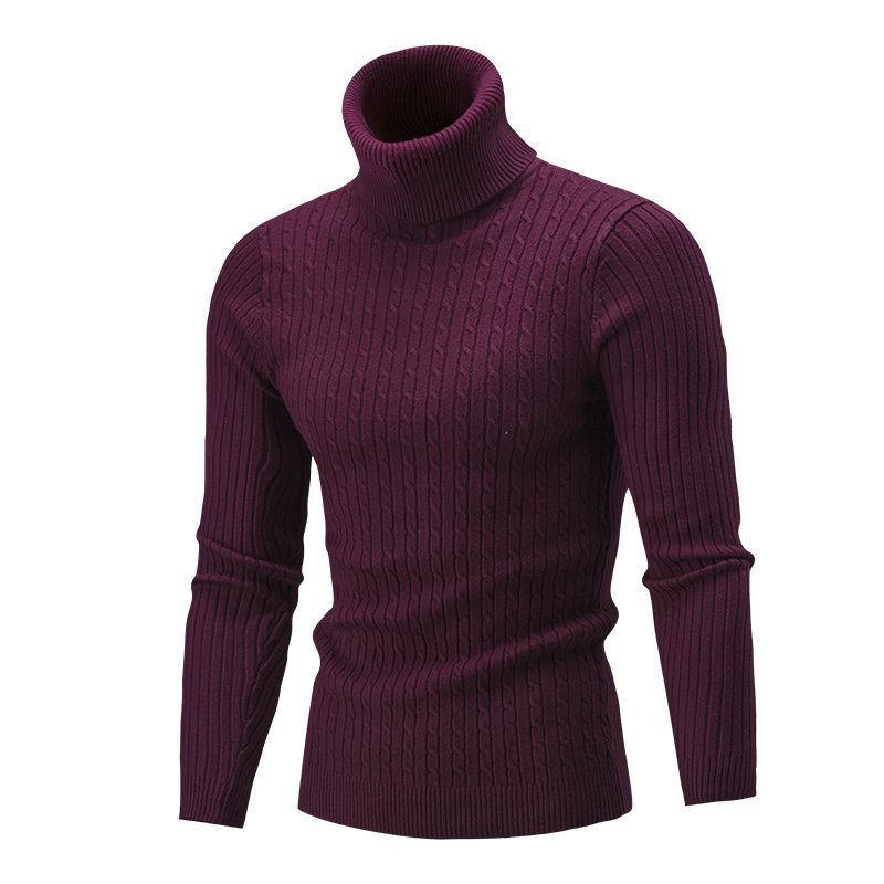 Men's knitwear autumn and winter turtleneck