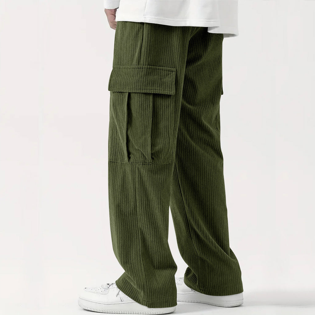 Corduroy Cargo Trousers