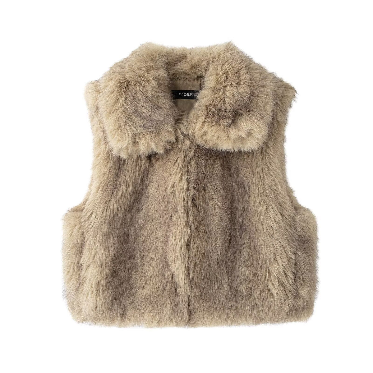 Women's Faux Fur Lapel Vest