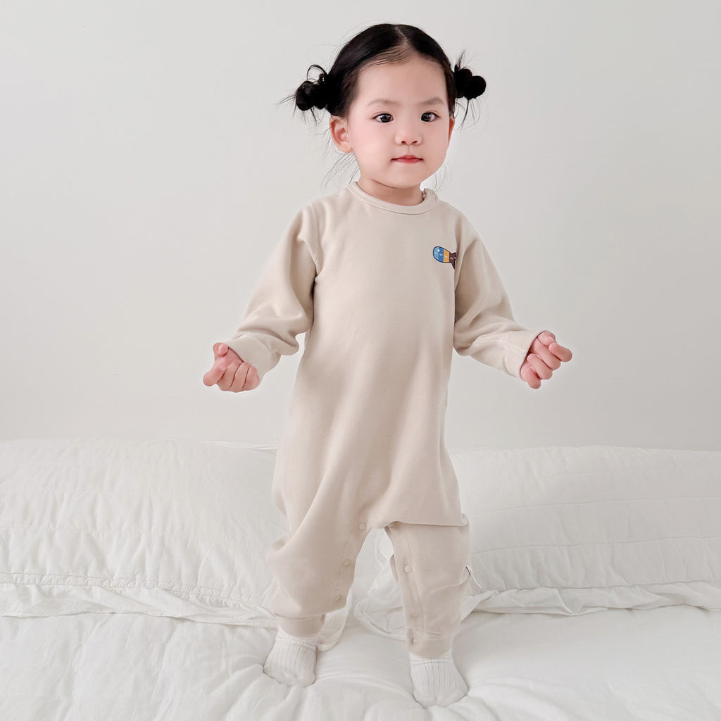 Mulberry Silk Warm Baby Jumpsuit
