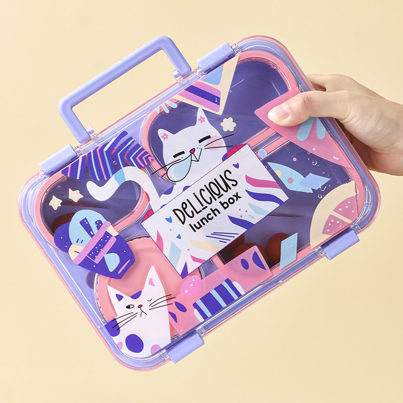 Compartmentalized Portable Lunch Box