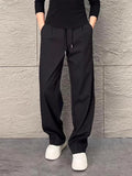 High Rise Relaxed Trousers
