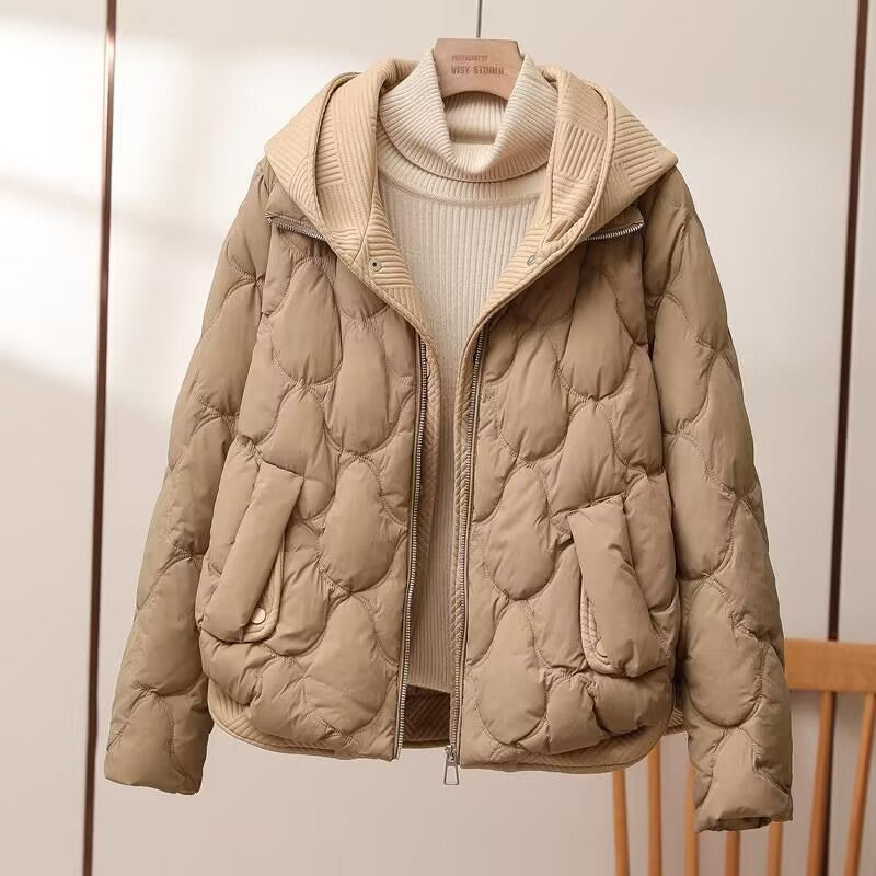 Bubble-Quilted Puffer Jacket
