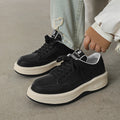 Star Embossed Retro Sneakers