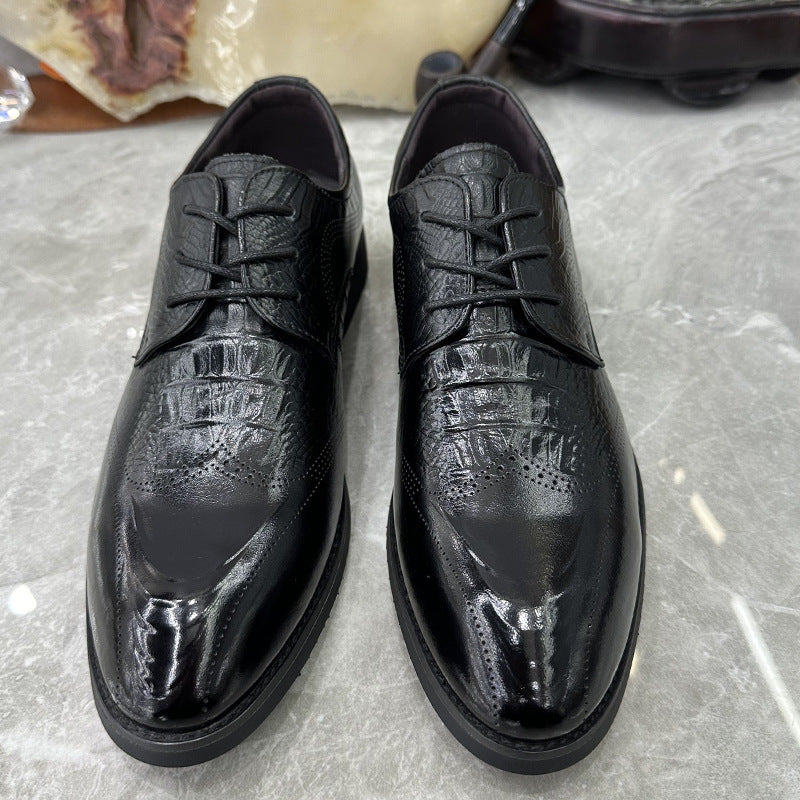 Soft Leather Business Casual Shoes