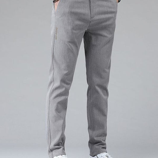 Stretch casual men's pants