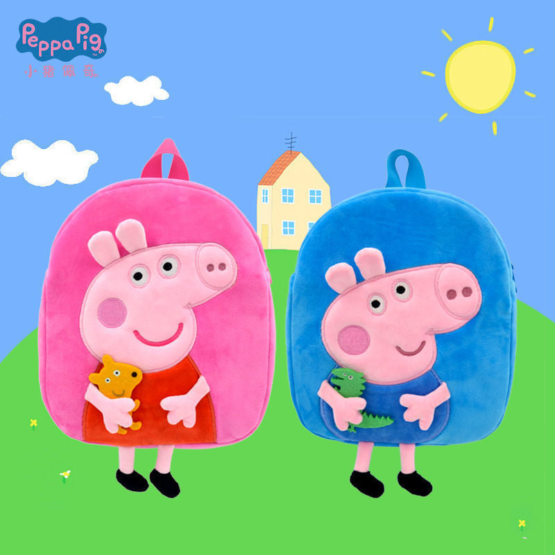 Cartoon Character Plush Backpack