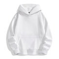 Oversized Terrycloth Drop-Shoulder Hoodie
