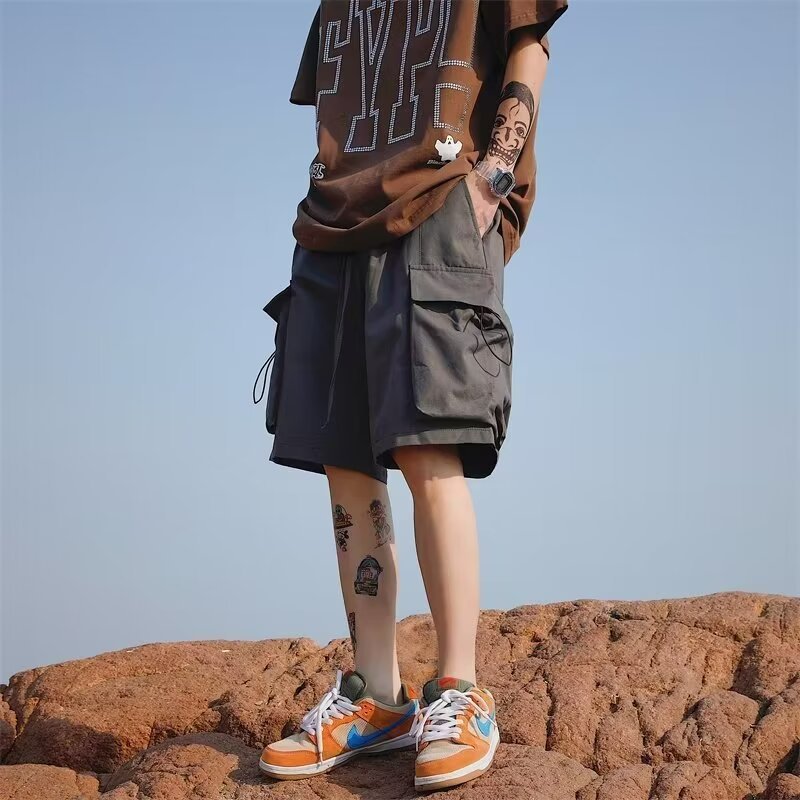 Urban Multi-Pocket Cargo Shorts