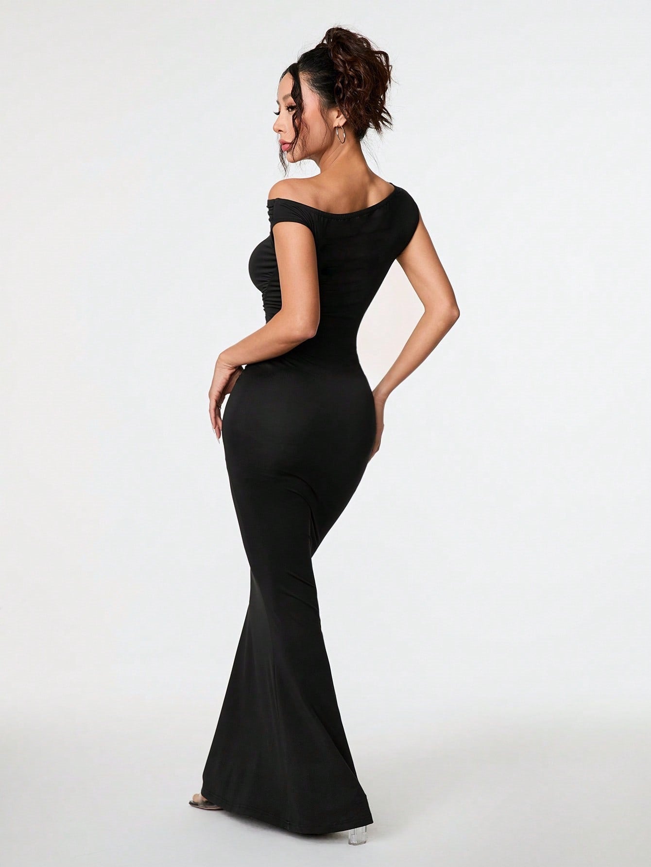 Aura Asymmetrical Maxi Gown