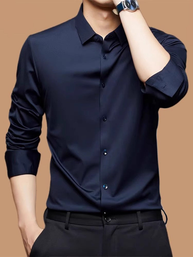 Essential Seamless High-Stretch Dress Shirt