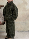 Winter's Baby's Breath Furry Set Green