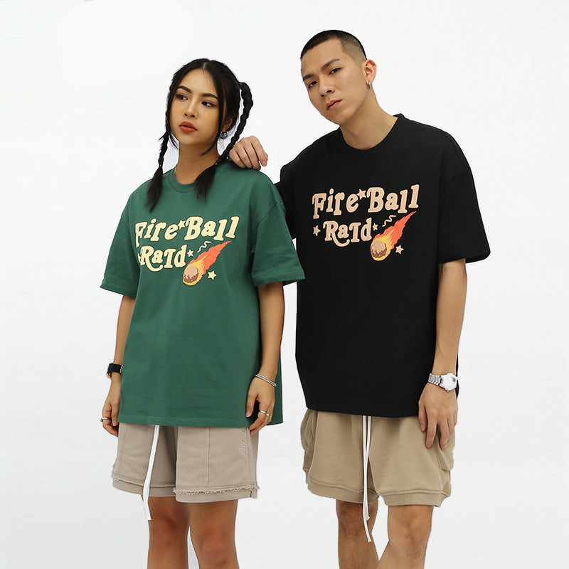 Fire Ball Raid Graphic Tee