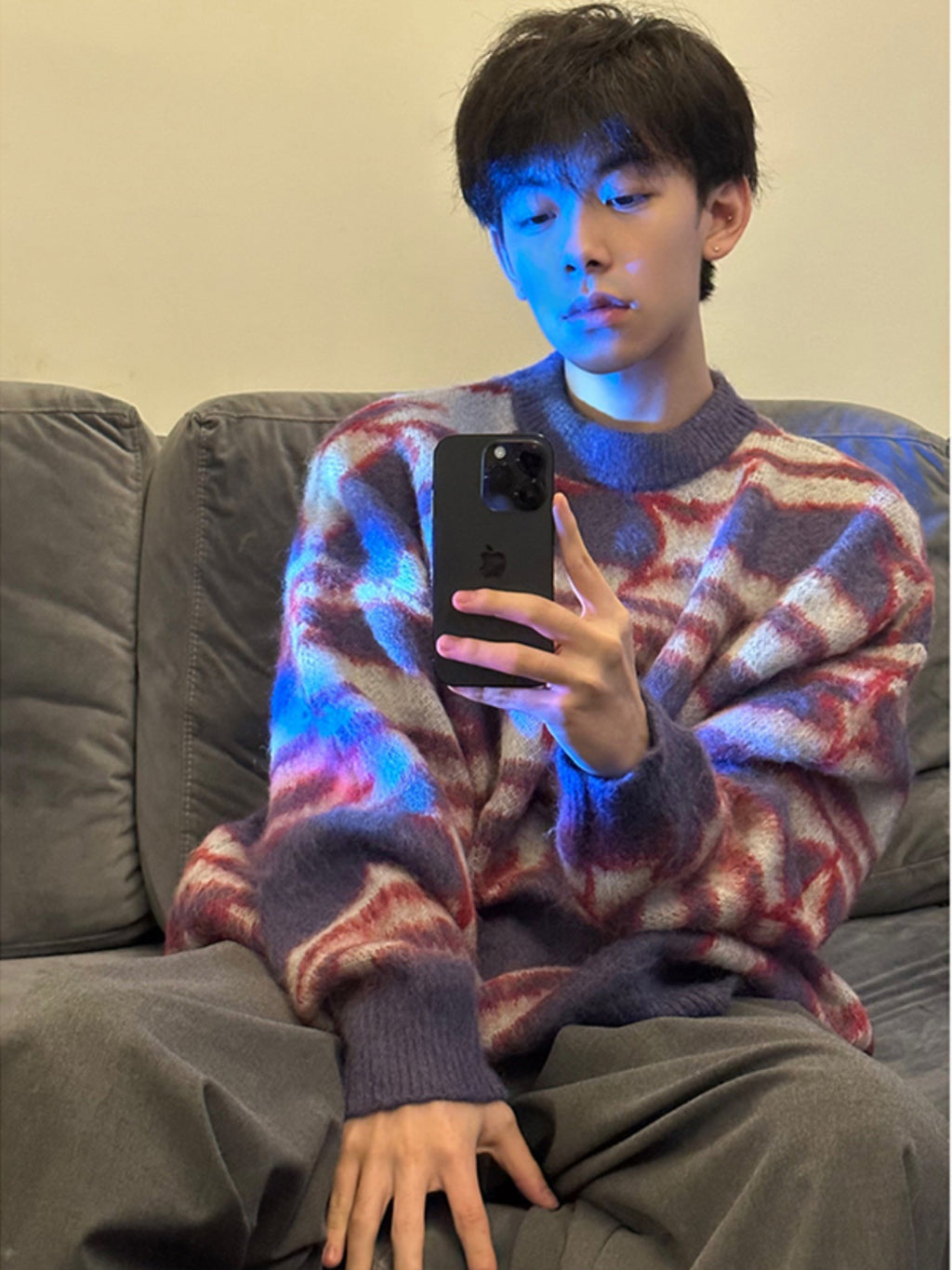 Cozy Textured Knit Pullover