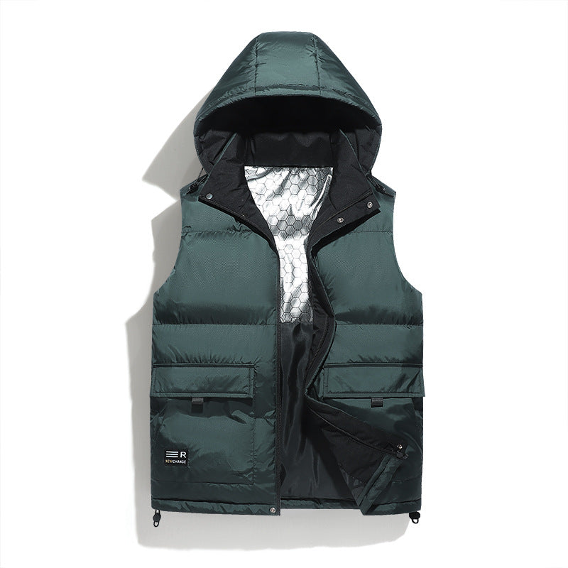 Men's Hooded Puffer Vest