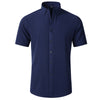 D3111 Navy blue short sleeves