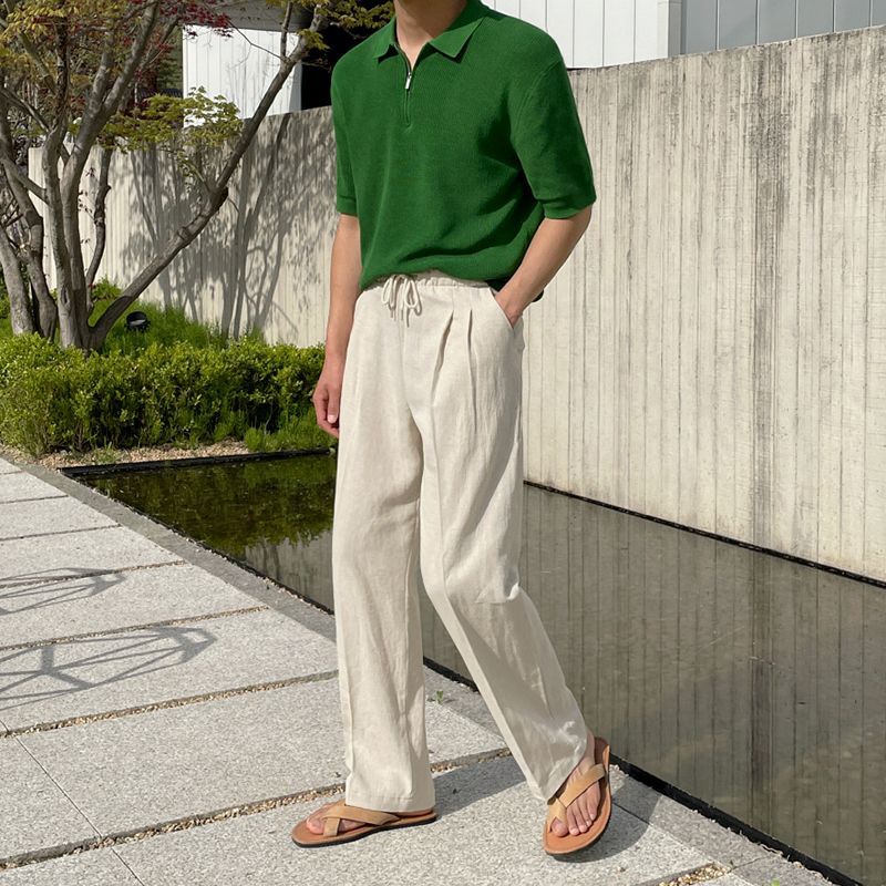 Casual Linen Trousers