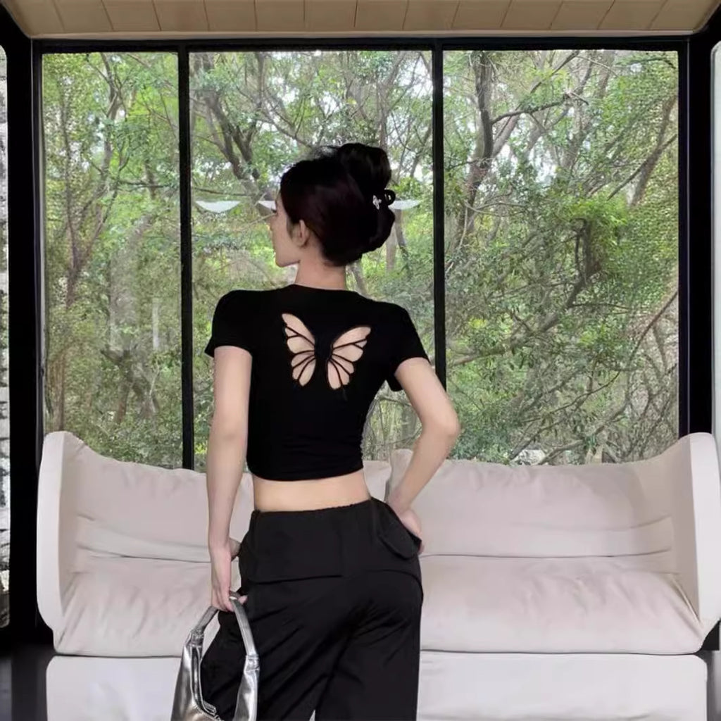 Butterfly Back T-shirt