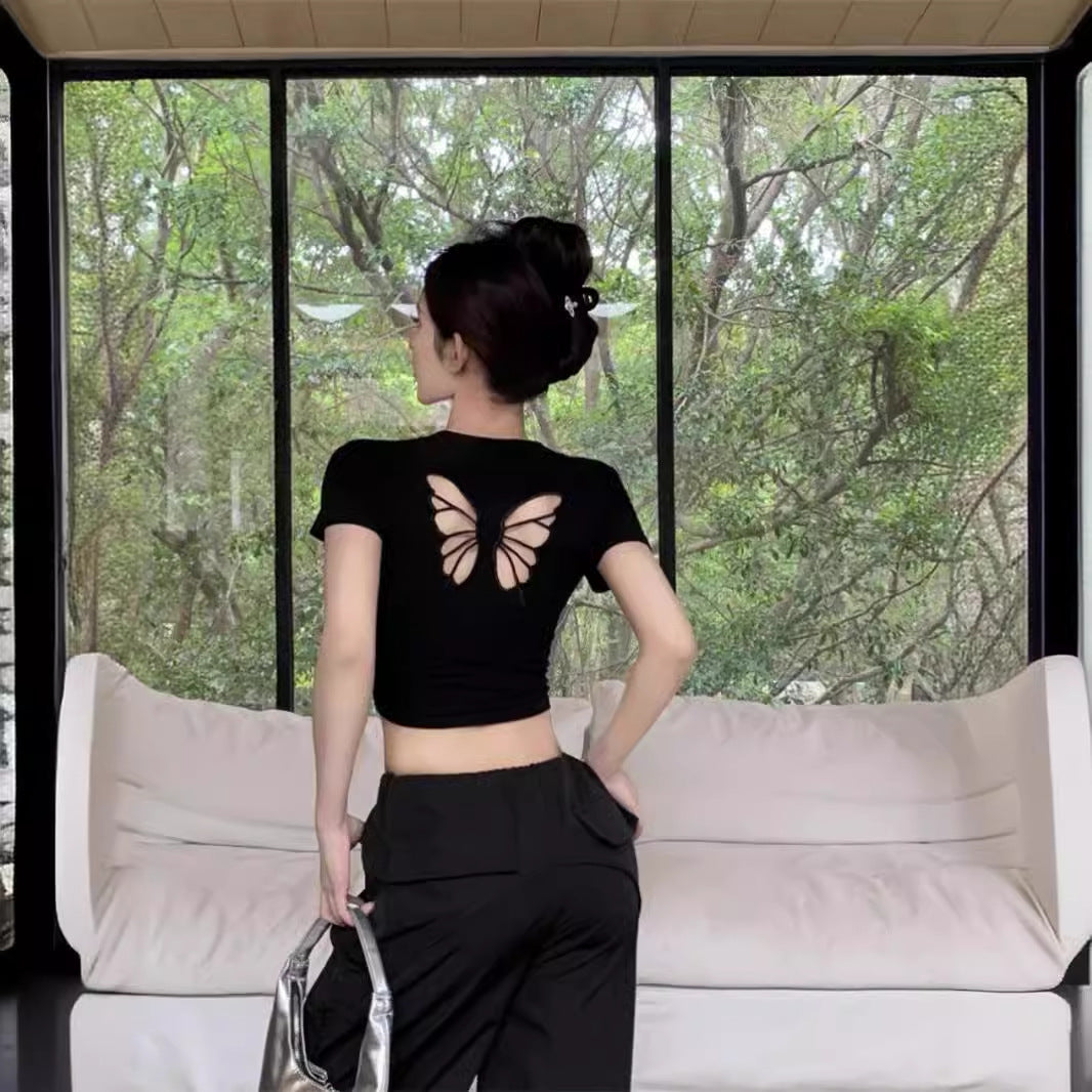 Butterfly Back T-shirt