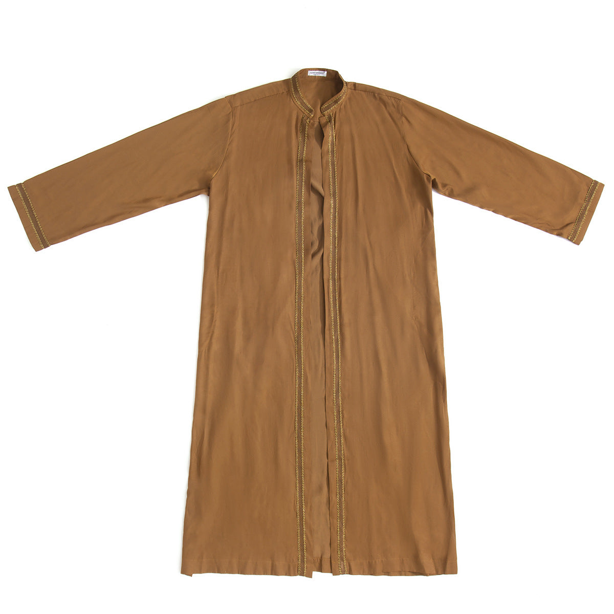 Premium Open-Front Embroidered Bisht Thobe