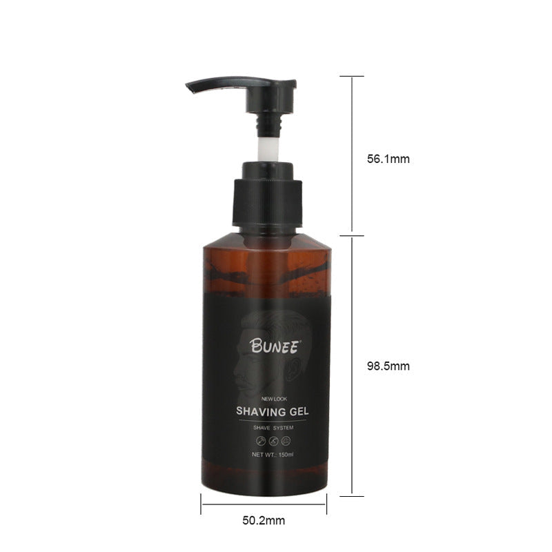 BUNEE Shaving Gel Shaving Foam Shave Softens Beard Moisturizing Men's Beard Care Cross Border