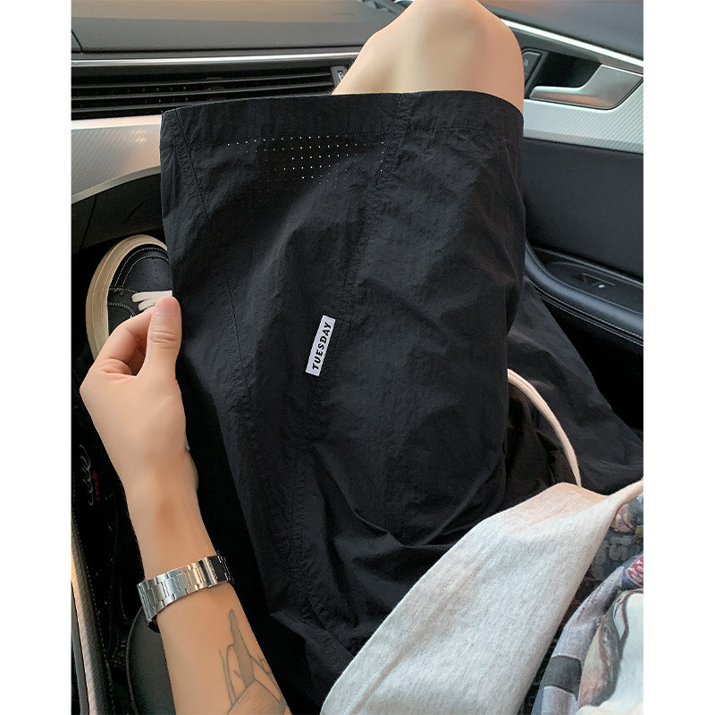 Mesh Ice Silk Quick-Dry Shorts