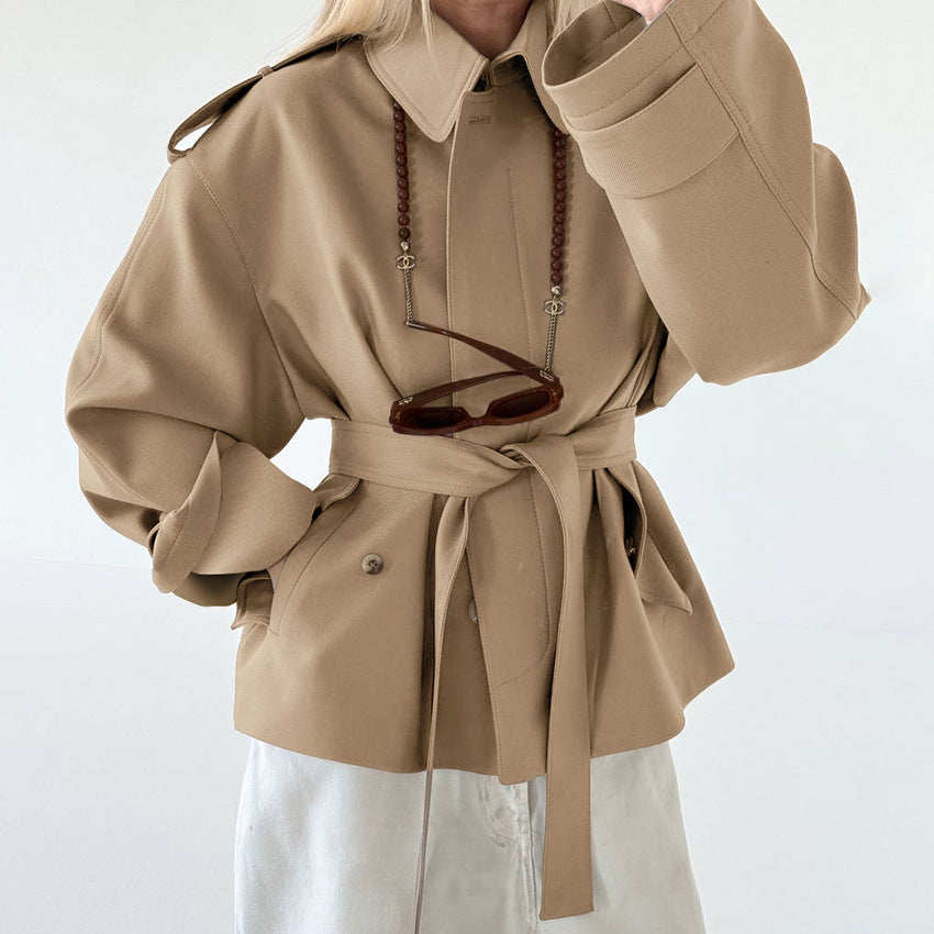 Belted Trench Jacket