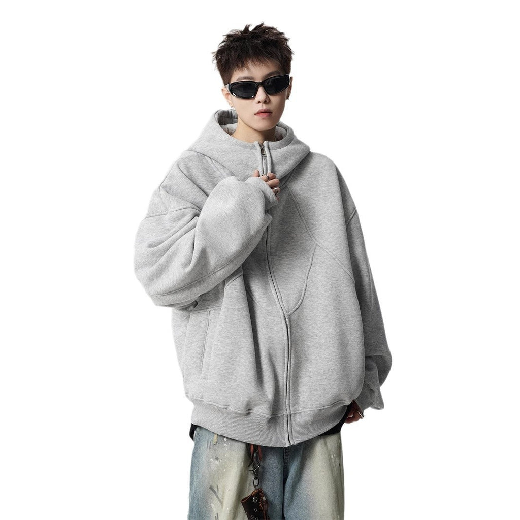 Oversized Zip-Up Hoodie