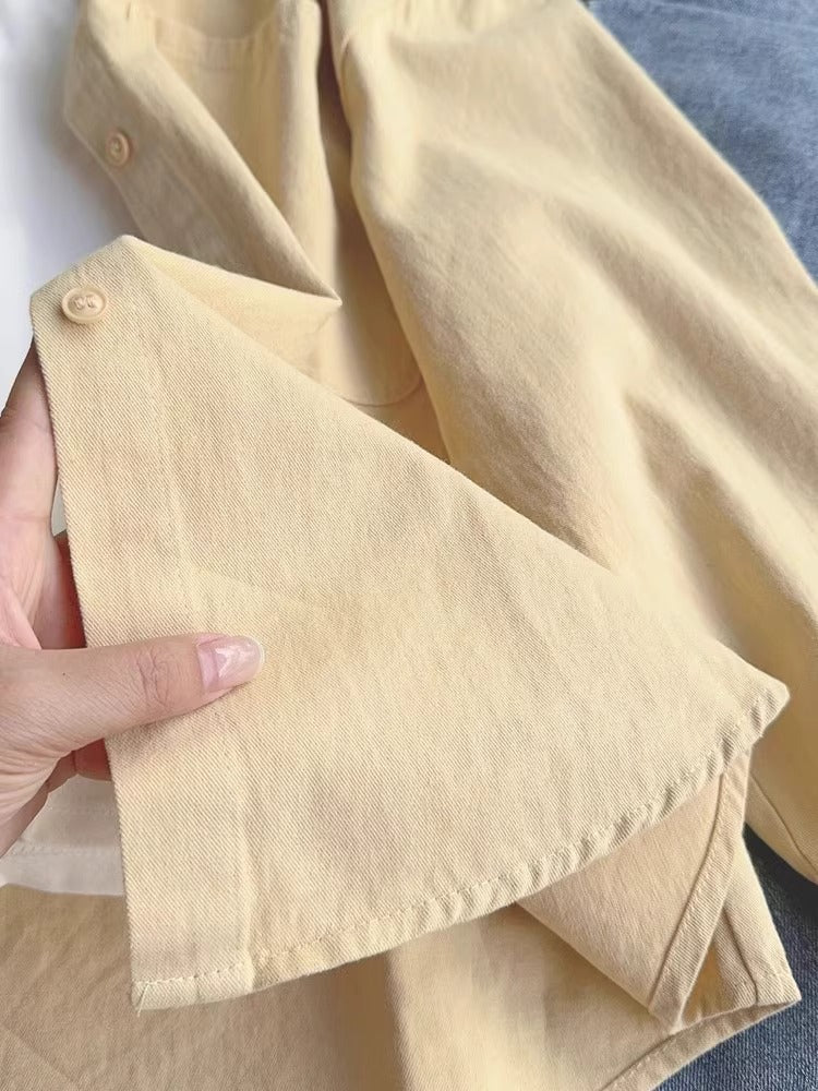 Relaxed Twill Overshirt