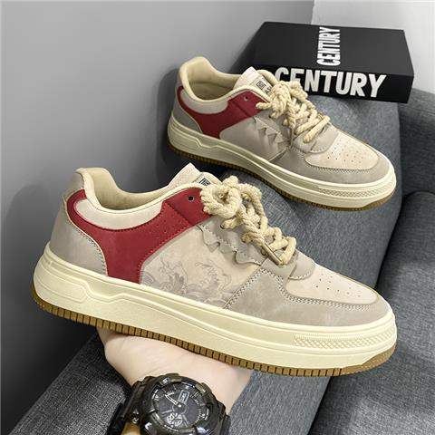 Wave-Etched Urban Low-Tops