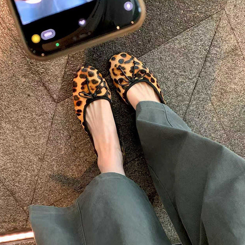 Bow Detail Ballet Flats