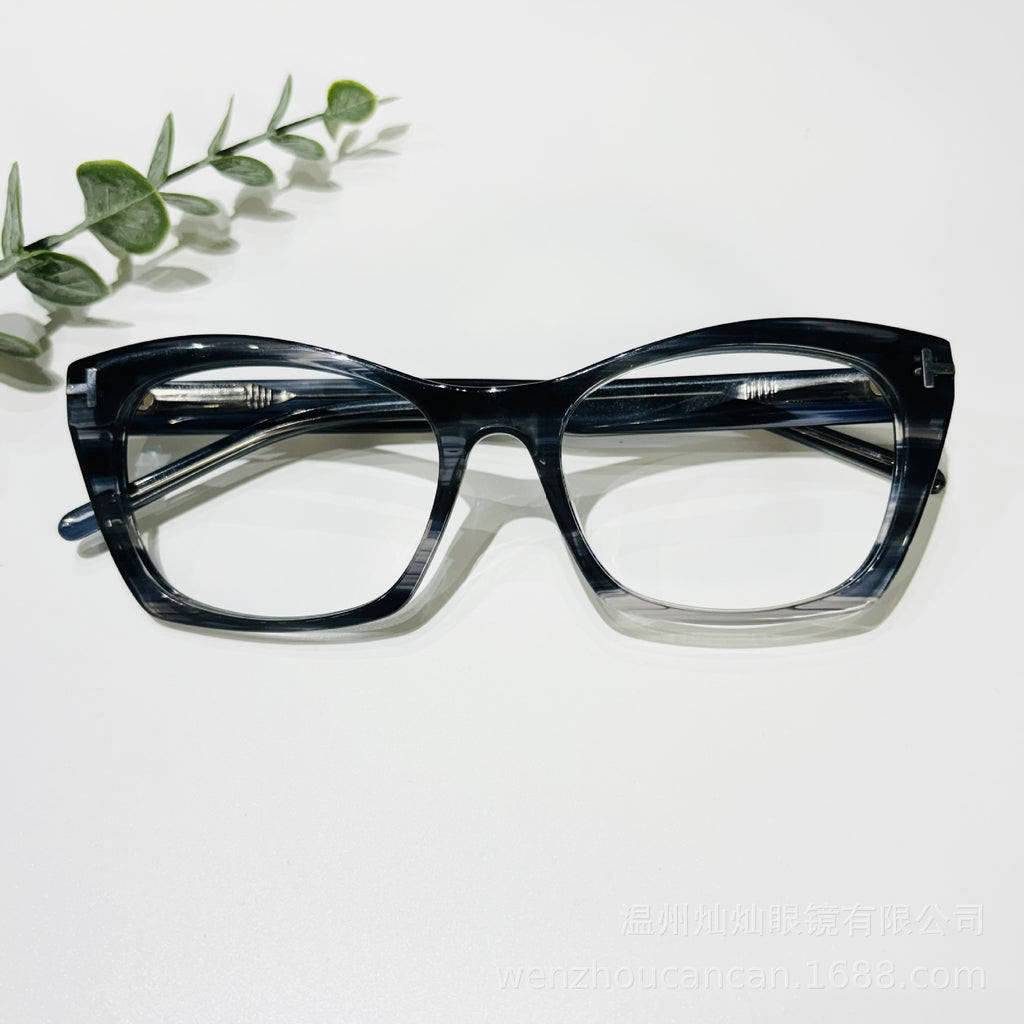 Designer Square-Frame Optical Eyewear