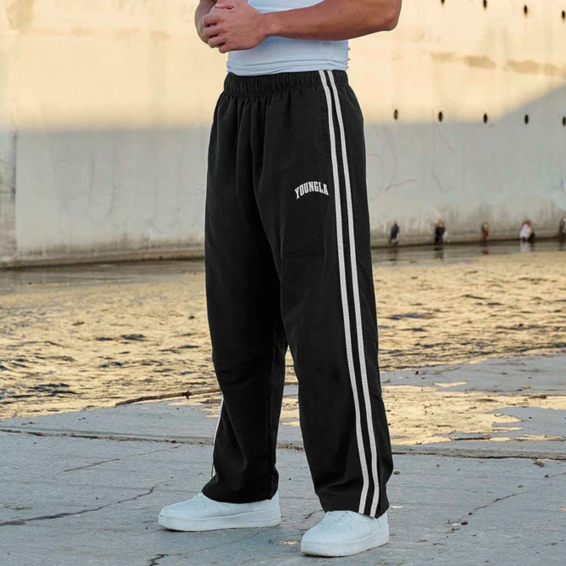 Double-Stripe Fitness Trousers