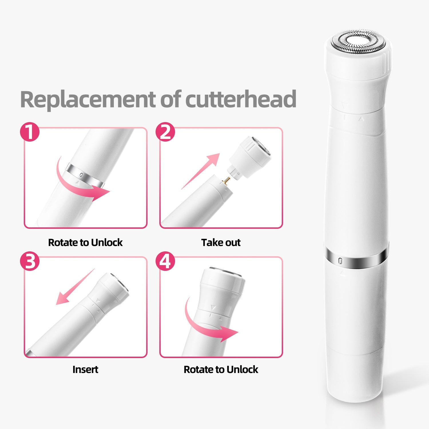 Shasoul 5-in-1 LadyCare Shaver