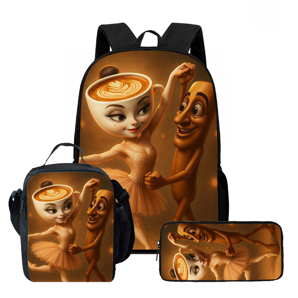 Viral brainrot Backpack Set