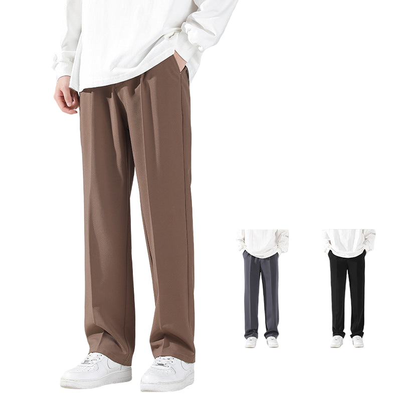 Drapey Relaxed-Fit Trousers