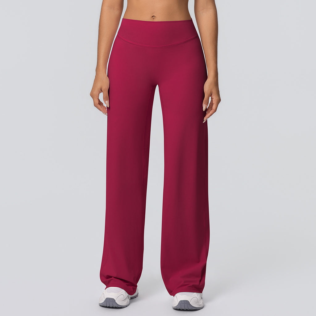 High-Waist Wide-Leg Yoga Pants