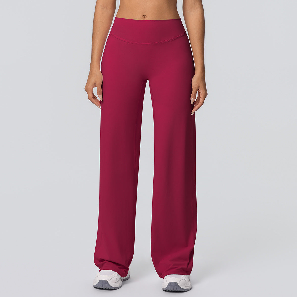 High-Waist Wide-Leg Yoga Pants