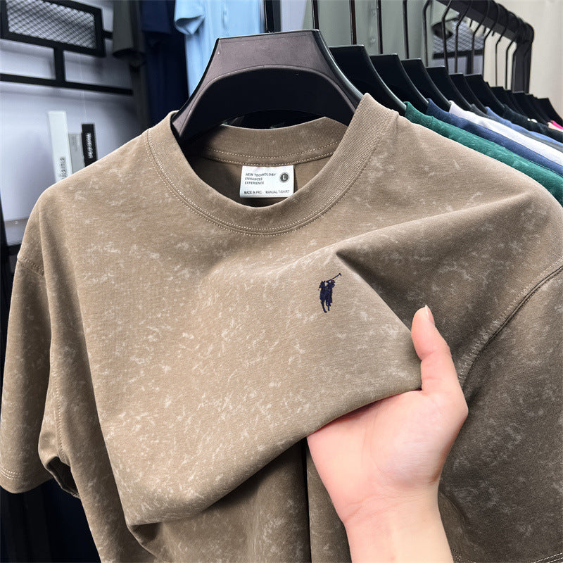 Textured Logo T-Shirt